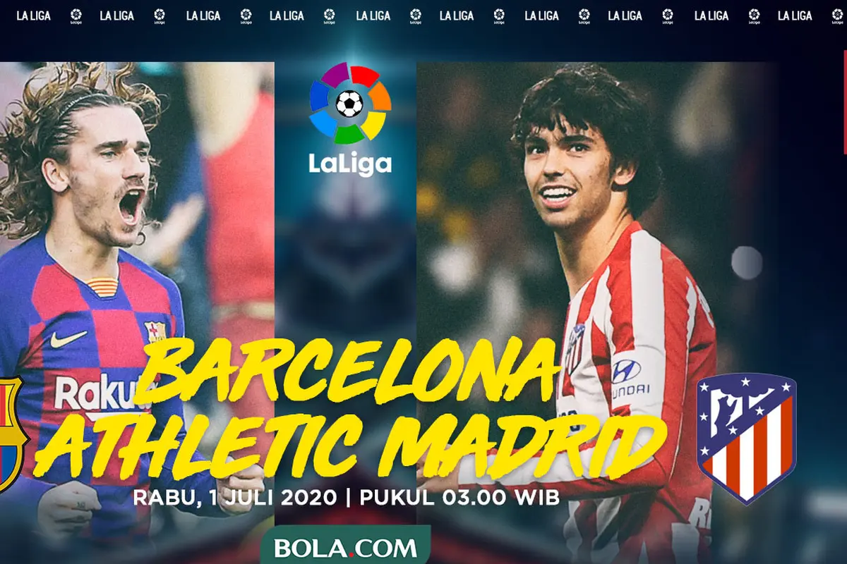 La Liga - Barcelona Vs Atletico Madrid - Head to Head Pemain