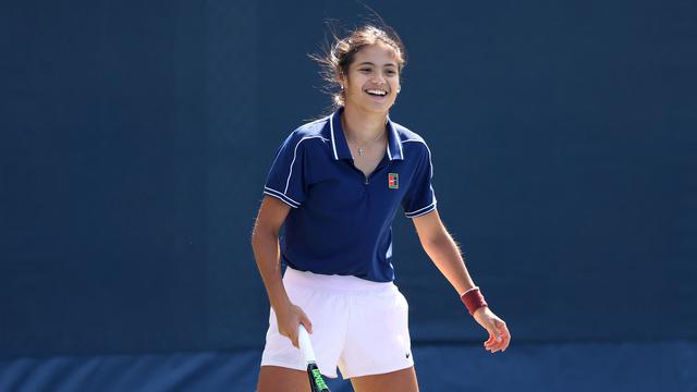 Intip Latihan Si Manis Emma Raducanu Jelang Final US Open 2021