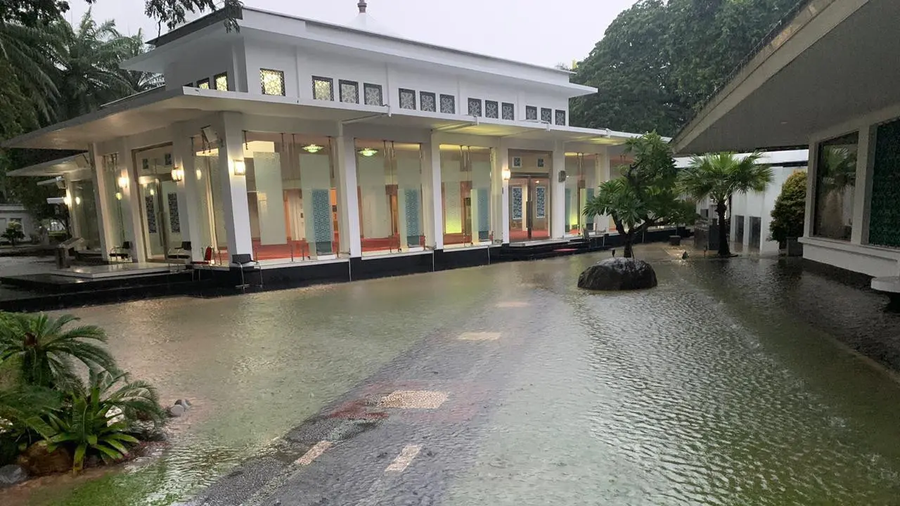 Istana Negara Banjir Akibat Hujan Semalaman