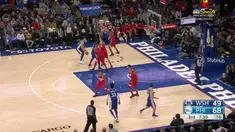 Ben Simmons records a double-double (31 points, 18 rebounds) and Joel Embiid adds a double-double of his own (25 points, 14 rebounds) as the 76ers survived the Hack-a-Shaq late in the fourth quarter to beat the Wizards, 118-113.