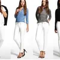 Jangan salah, celana jeans putih ini akan terlihat menarik disetiap penampilanmu loh.