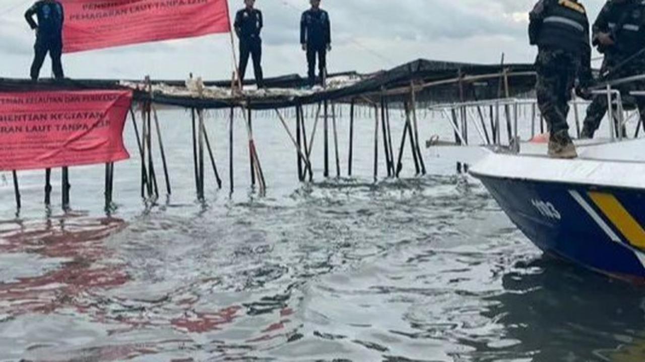 KKP Periksa 14 Orang Terkait Pagar Laut Ilegal Tangerang