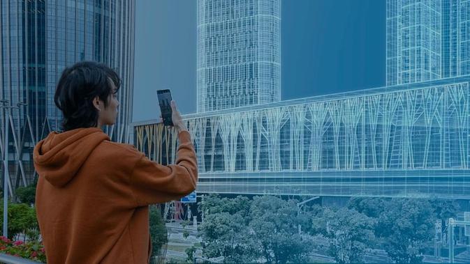 Smartphone layar gulung Oppo Z 2021 (Foto: Oppo Indonesia)