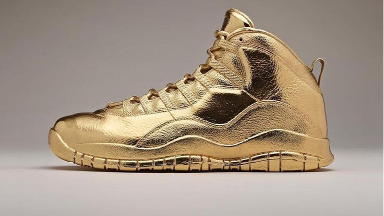 Solid Gold OVO x Air Jordans