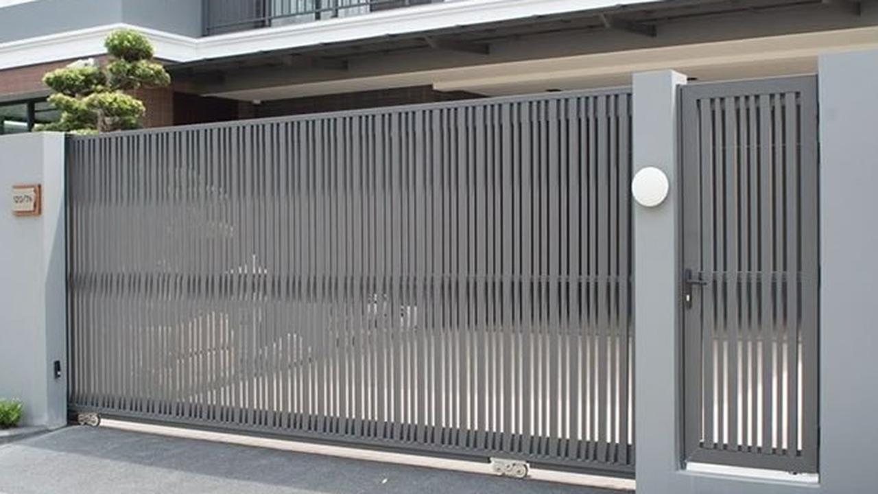Desain Pagar Hollow Minimalis yang Elegan dan Fungsional untuk Hunian Modern