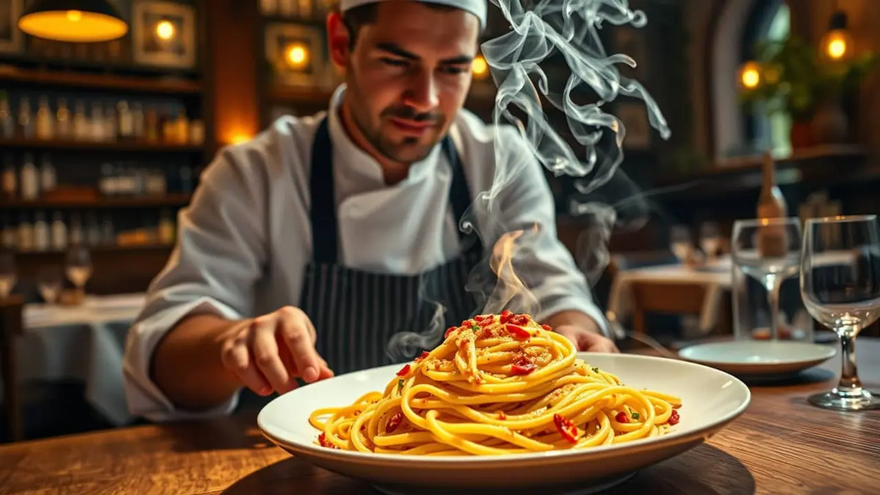 aglio olio resep