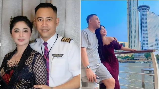 Sempat Dikira Putus, Ini 6 Potret Dewi Perssik dan Rully yang Makin Mesra