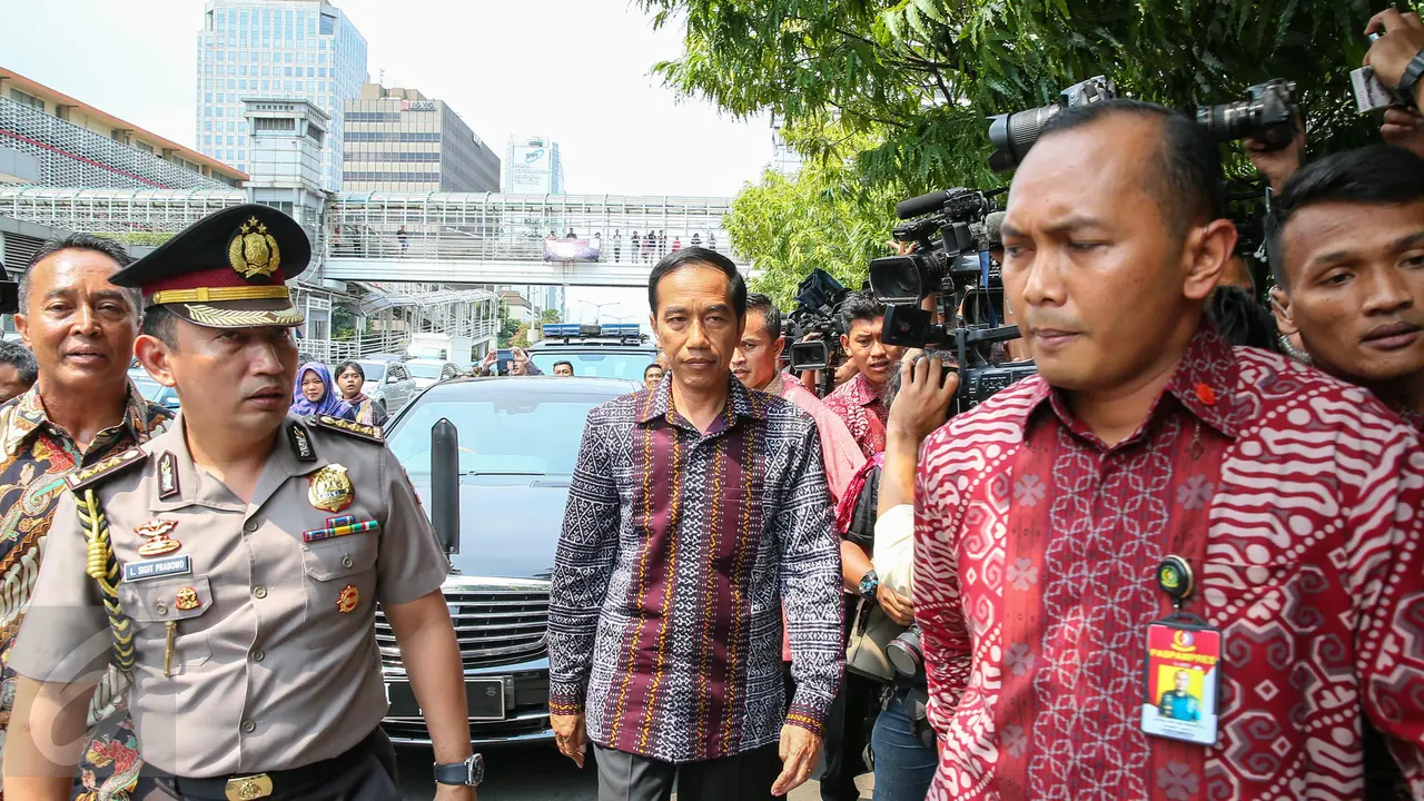 20160115-Pasca Teror Jakarta, Jokowi Kembali Tinjau Kawasan Thamrin-Jakarta
