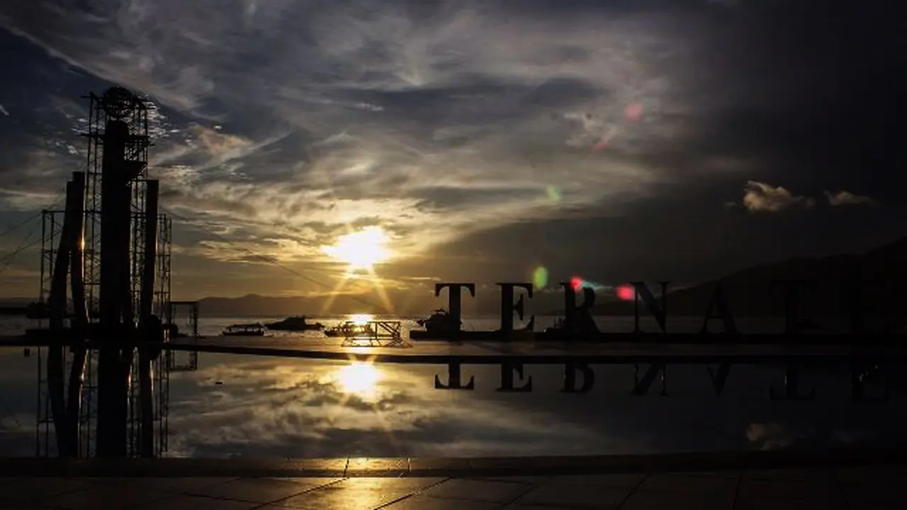 Suasana pagi Kota Ternate