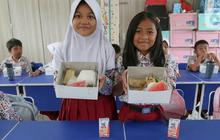 FOTO: Dukung Program Prabowo, Lanud Halim Perdanakusuma Uji Coba Makan Bergizi Gratis