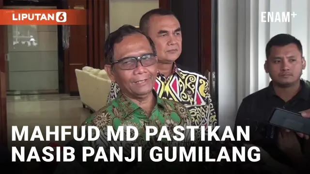 Mahfud MD Pastikan Panji Gumilang Ditahan atau Tidak Malam Ini