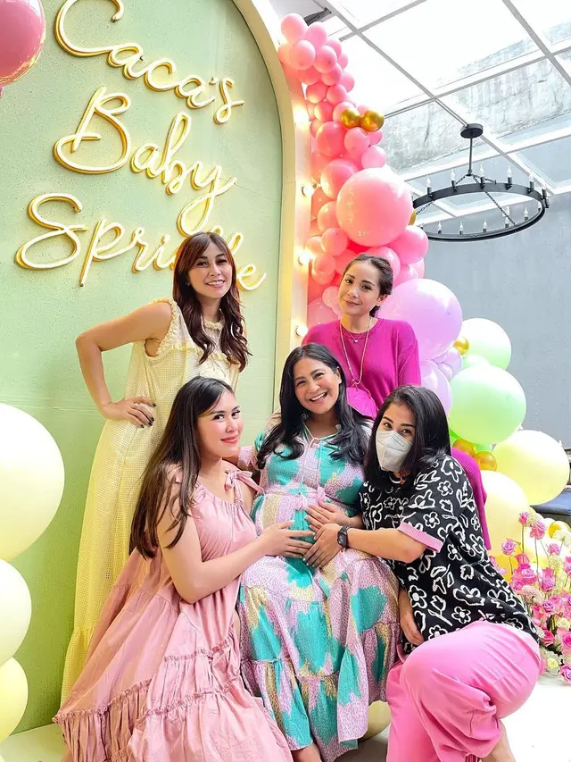 6 Momen Baby Shower Caca Tengker, Dapat Kejutan dari Nagita Slavina