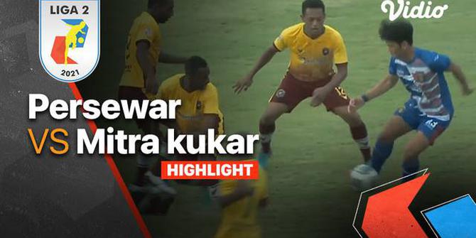 VIDEO: Highlights Liga 2, Persewar Waropen Bungkam Mitra Kukar 2-0