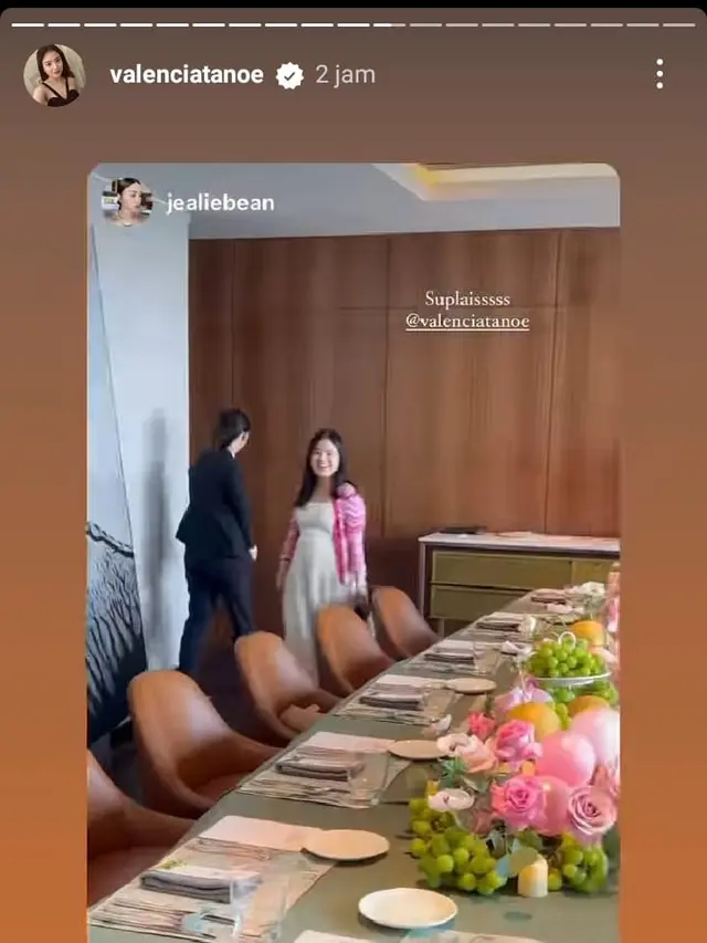 7 Momen Valencia Tanoesoedibjo dapat Kejutan Baby Shower, Penuh Bahagia