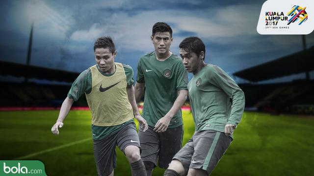 3 Strategi Alternatif Timnas Indonesia U-22 Tanpa Evan Dimas. (Bola.com/Dody Iryawan)
