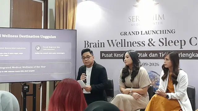 Direktur Sales, Marketing & Business Development Bethsaida Healthcare, Iwan A. Setiawan bicara tentang pemeliharaan kesehatan otak.