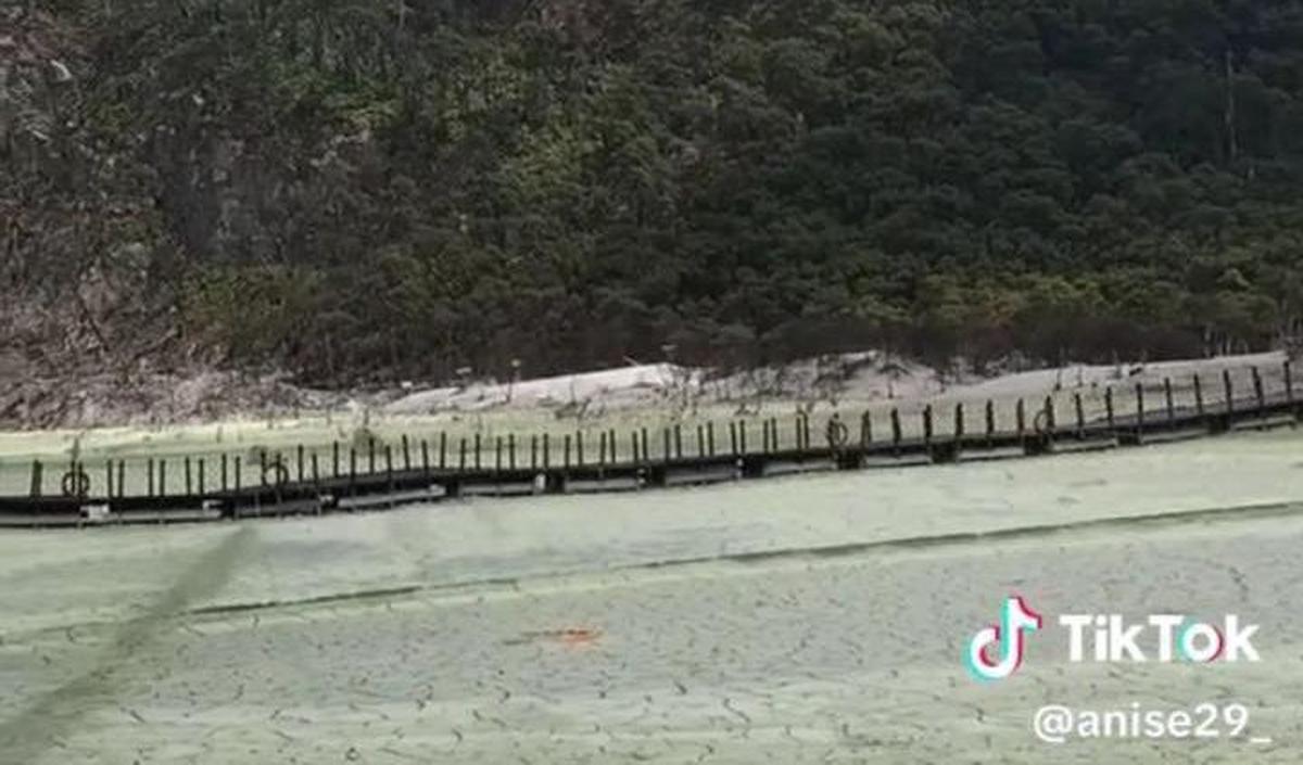 Kawah Putih Ciwidey juga terdampak
