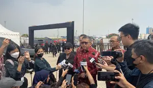 Sekretaris Jenderal Partai Demokrasi Indonesia Perjuangan (PDIP) Hasto Kristiyanto angkat bicara soal kesiapan Kaesang Pangarep jadi Depok pertama. (Ditto/Liputan6).