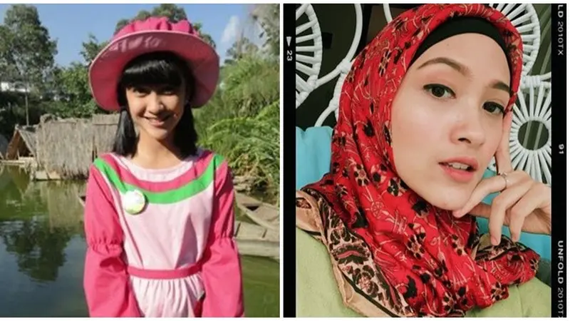 6 Potret Laras 'Koki Cilik' saat Tampil Berhijab, Makin Memesona