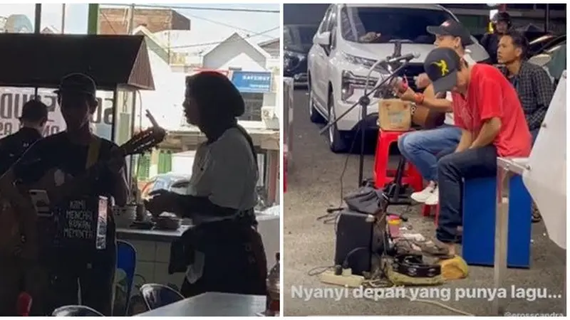 Momen Viral 6 Pengamen Nyanyi di Depan Penyanyi Aslinya, Suara Tak Kalah Merdu