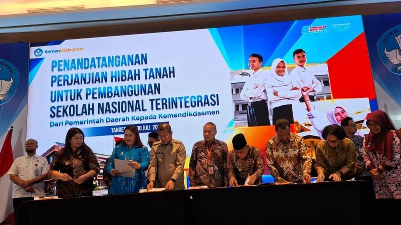 Pasaman Barat Tandatangani NPHD, Siap Wujudkan Sekolah Nasional Terintegrasi
