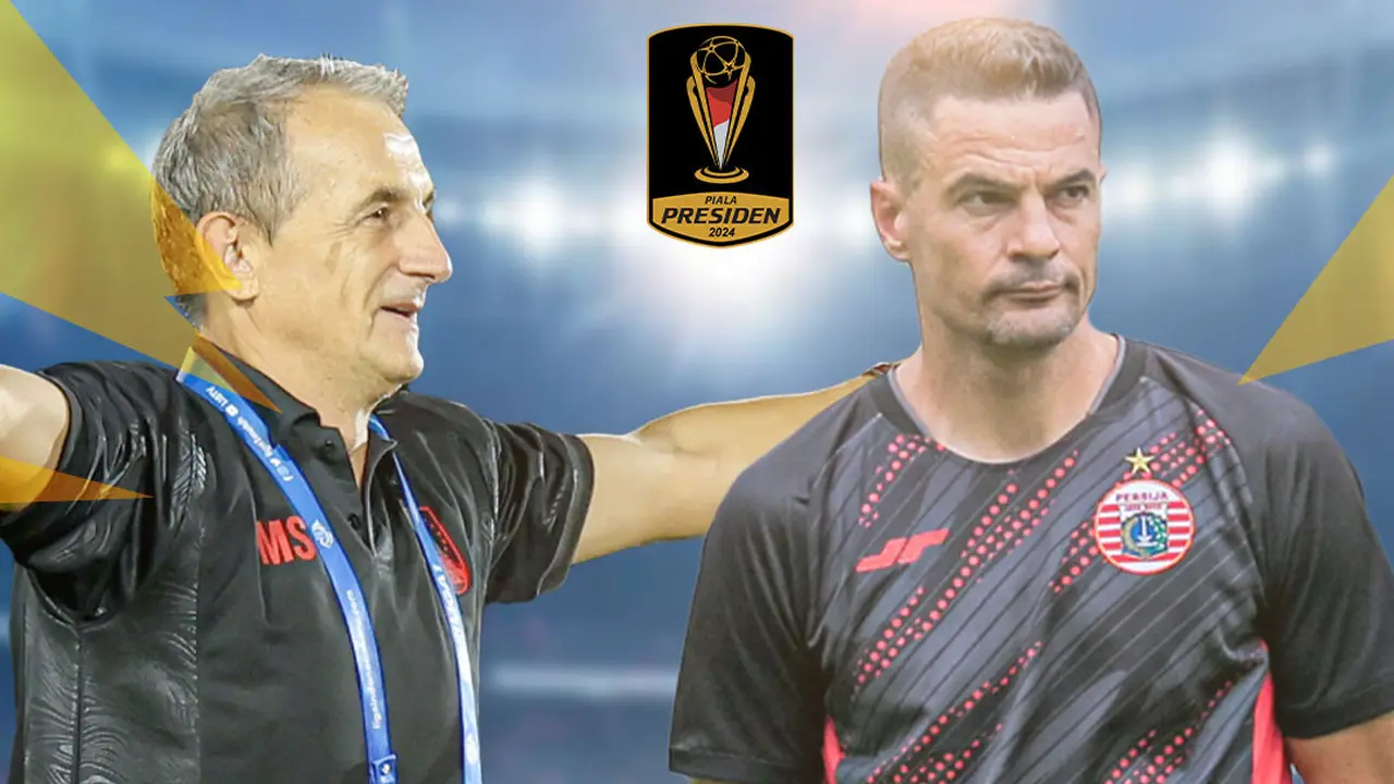 Piala Presiden 2024 - Duel Pelatih Persis Solo Vs Persija Jakarta Piala Presiden 2024- Milomir Seslija Vs Carlos Pena