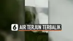 Peristiwa tak biasa terjadi di Tebing Moher, Irlandia. Jika biasanya air terjun seharusnya jatuh kebawah, di sini airnya mengalir ke atas.