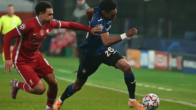 Diogo Jota Hattrick, Liverpool Pesta Gol ke Gawang Atalanta di Liga Champions