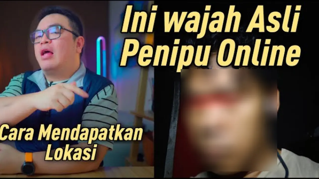 Wajah penipu bank BCA diungkap YouTuber. Dok: YouTube/Mr Bert