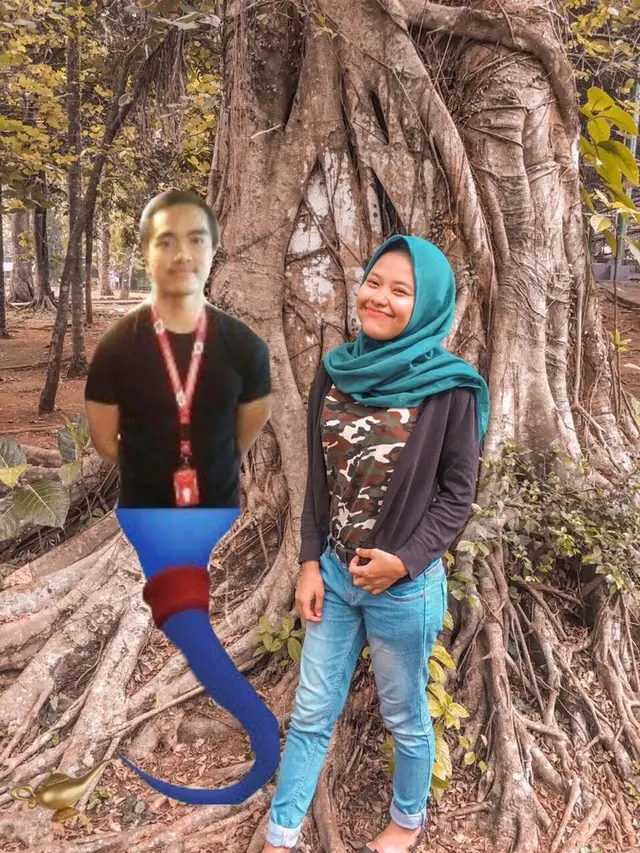 Editan kocak (Sumber: Twitter/@cheolsta)