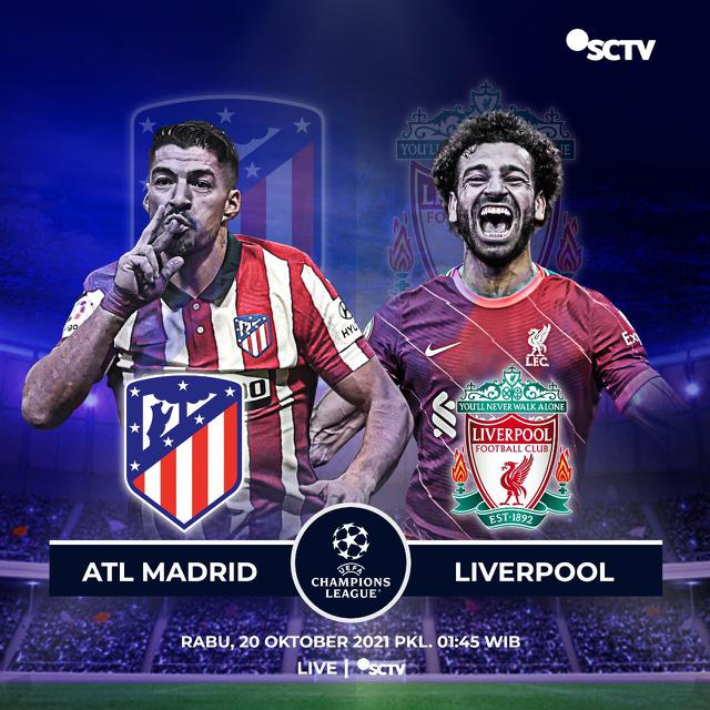 Liga Champions - Atletico Madrid Vs Liverpool