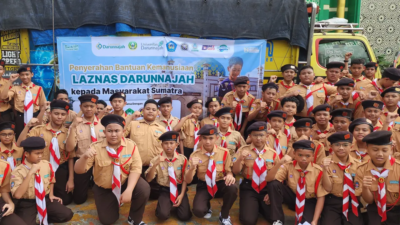 Laznas Darunnajah memberangkatkan bantuan kemanusiaan lebih dari 9 ton untuk korban bencana alam di wilayah Sumatera. (Istimewa)