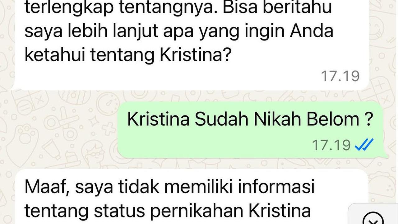 Penyanyi Dandut Kristina Tanya Meta AI Tentang Dirinya, Hasilnya Bikin Nyengir