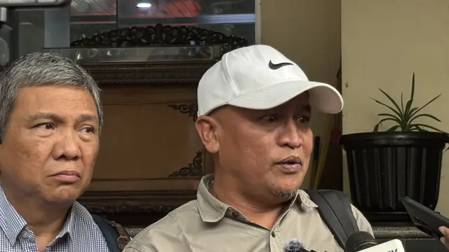 Perwakilan PWI diperiksa Polda Metro Jaya pada Rabu (22/7/2026). (Liputan6.com/Ady Anugrahadi).