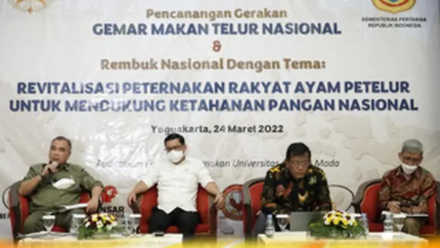 Pencanangan Gerakan Gemar Makan Telur Nasional.