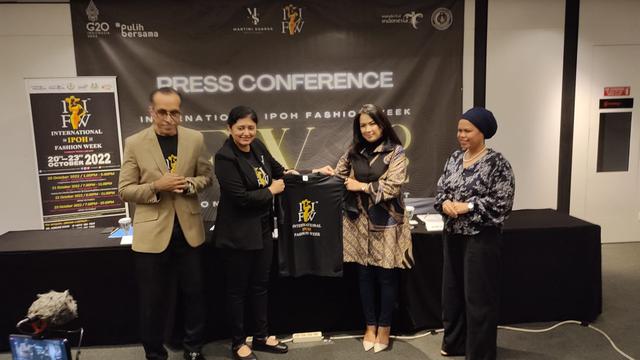 Jumpa pers International Ipoh Fashion Week (IIFW) 2022