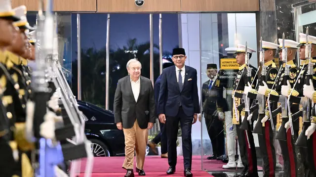 Tiba di Indonesia, Sekjen PBB Akan Bertemu Presiden Prabowo