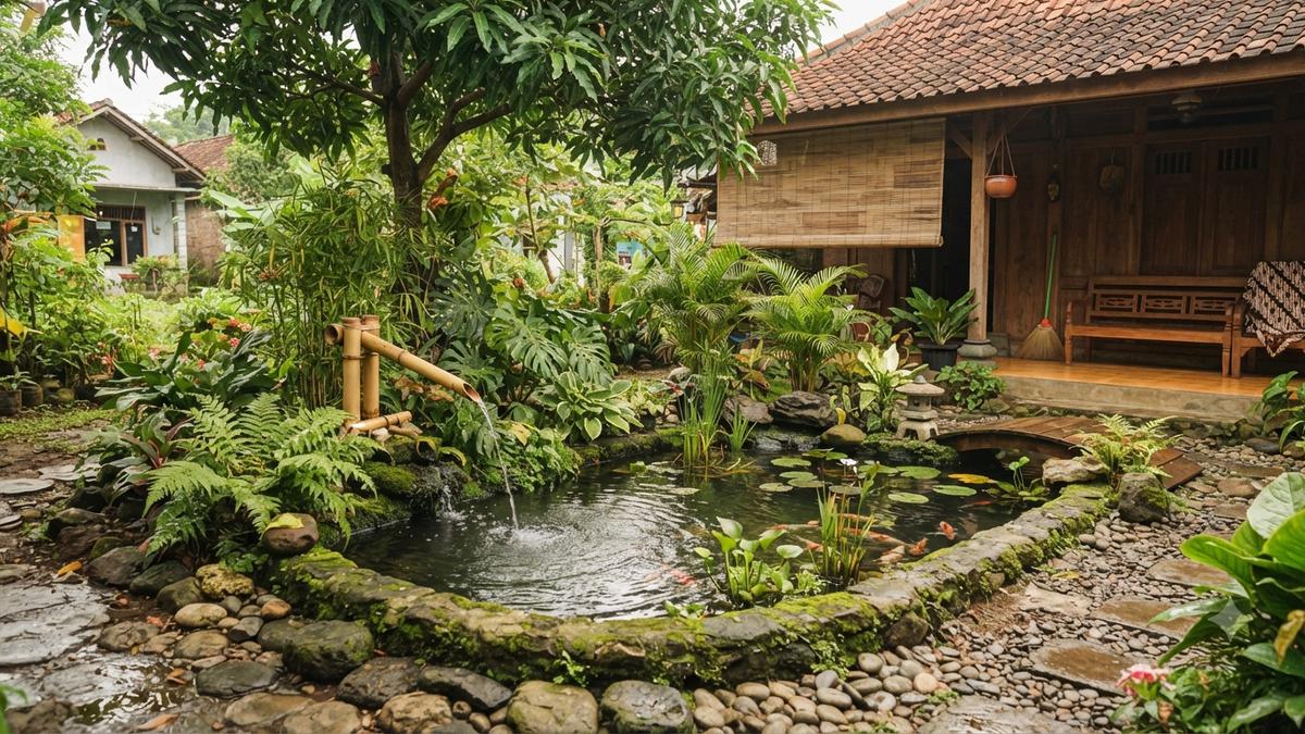 8 Tanaman Air yang Cocok untuk Kolam Mini Bergaya Jepang, Ciptakan Suasana Sejuk Menenangkan