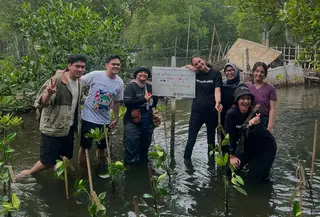 Nadine Chandrawinata sebagai salah satu tokoh perempuan yang peduli dengan lingkungan./coipyright instagram/Nadine Chandrawinata&nbsp;