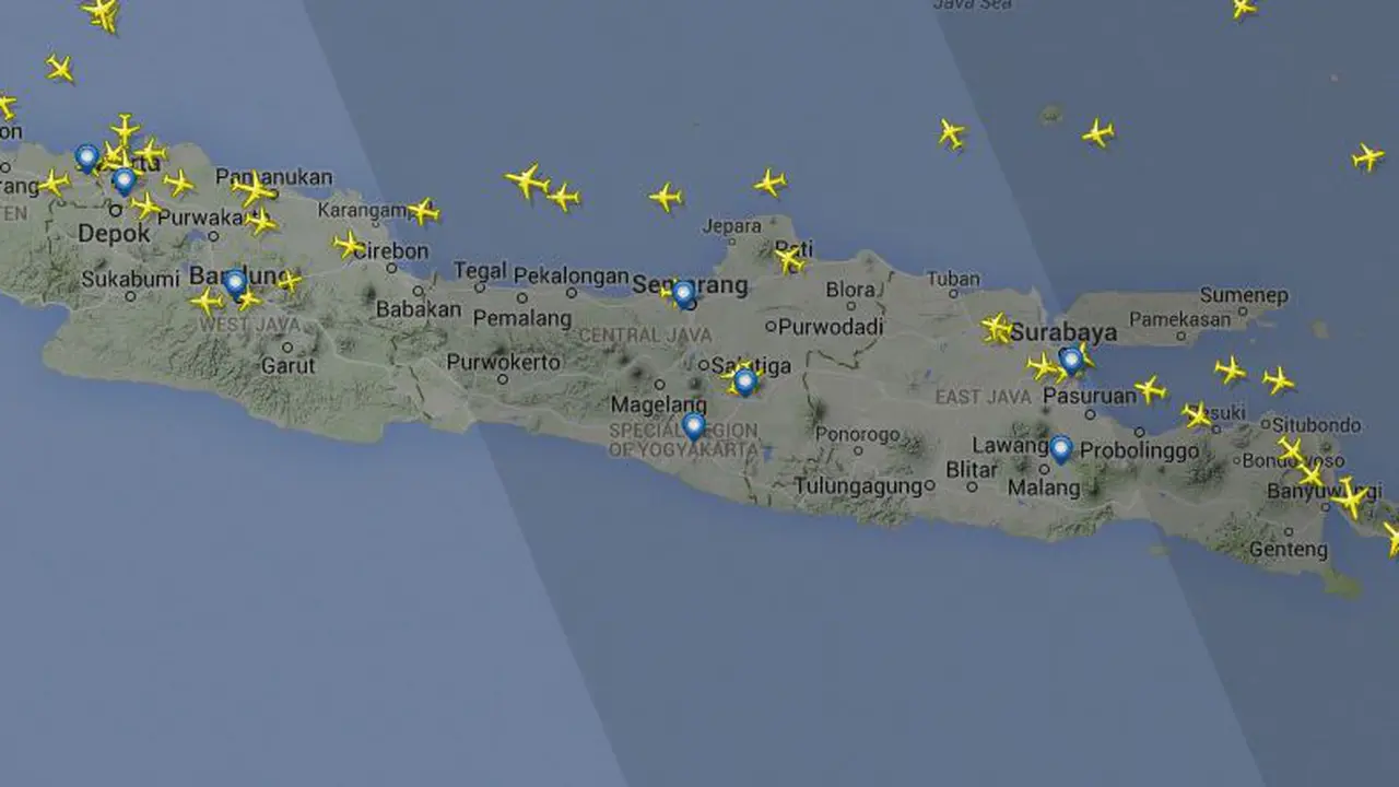 Rute Penerbangan Bandung - Solo