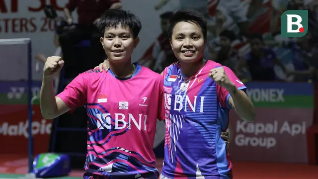 Foto: Apriyani Rahayu / Siti Fadia, Ganda Putri Debutan yang Tampil Mengejutkan di Daihatsu Indonesia Masters 2022
