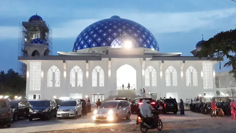 Kementrian PUPR Bangun Kembali Masjid At-Taqarrub Setelah Rusak Berat Akibat Gempa Tahun 2016 Silam