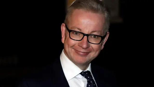 Menteri pendidikan Inggris Michael Gove (AP Photo)