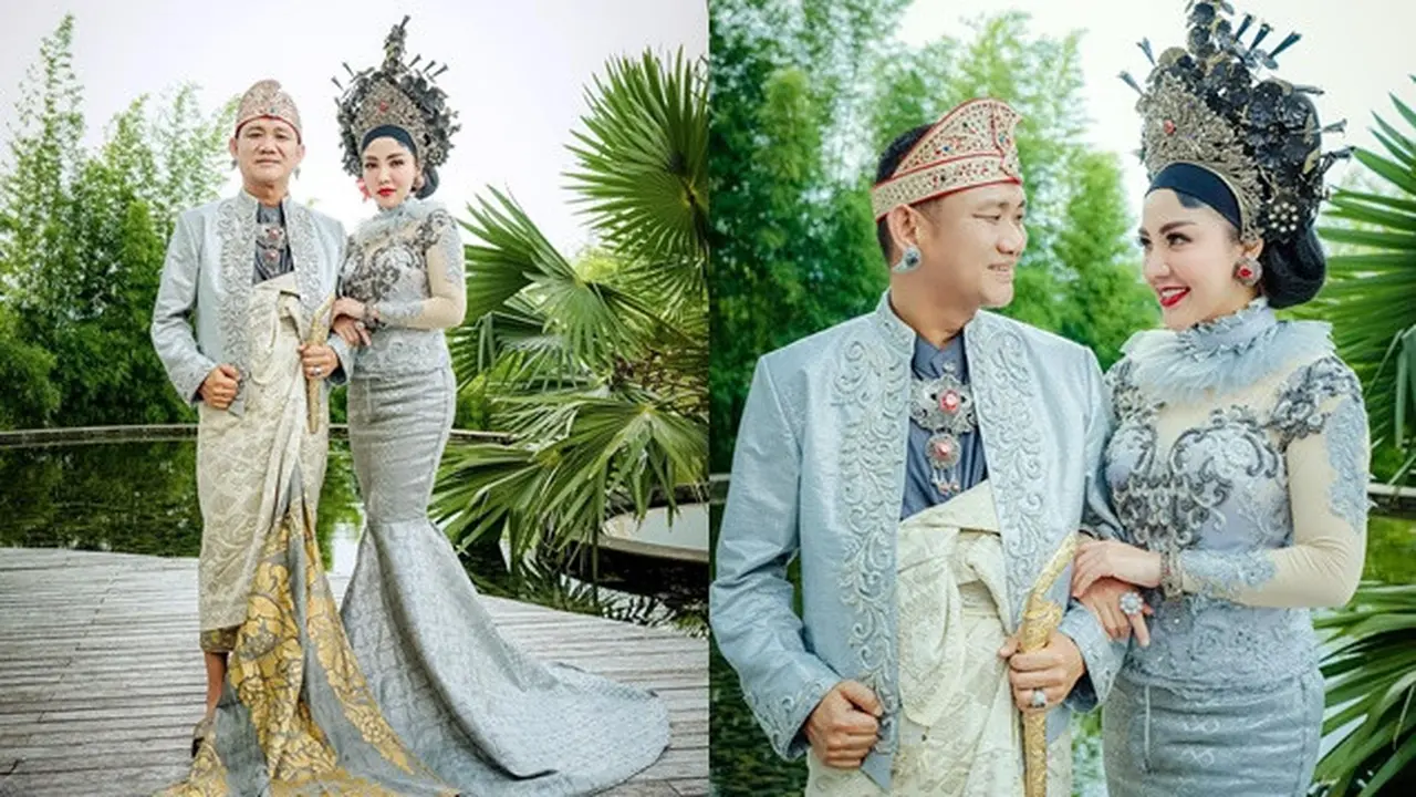 6 Gaya Pemotretan Bella Shofie dan Suami Pakai Baju Adat Bali, Tampil Serasi