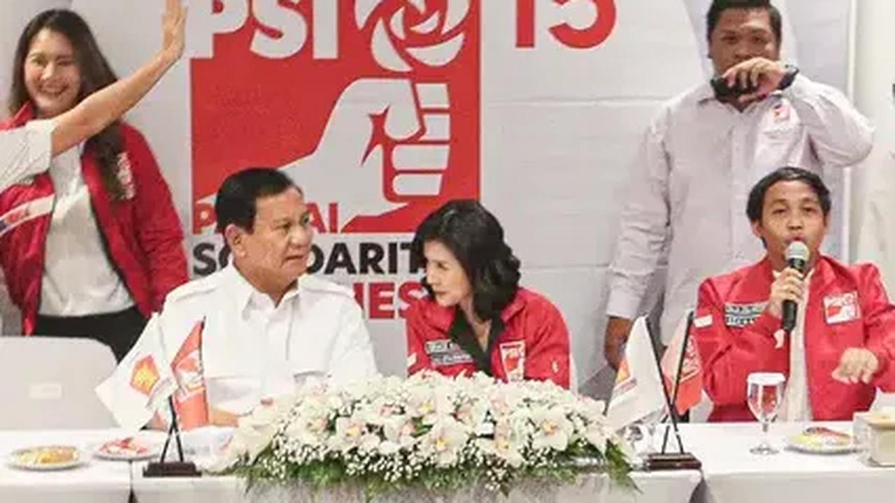 Prabowo Ajak PSI Koalisi