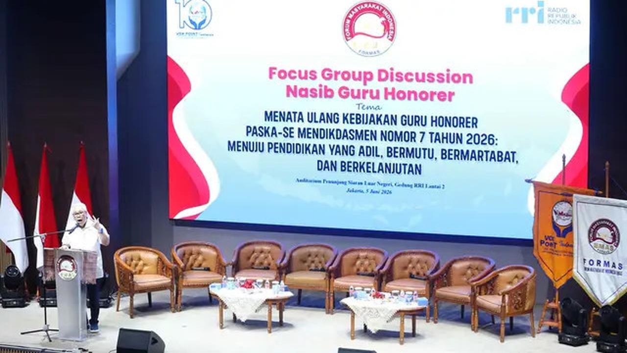 Soroti Nasih Guru Honorer, Formas Dorong Kolaborasi Pemerintah dan Masyarakat