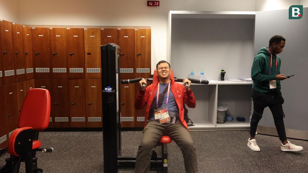 Foto: Sensasi Mencoba Fasilitas Fitness dan Salon di Media Center Piala