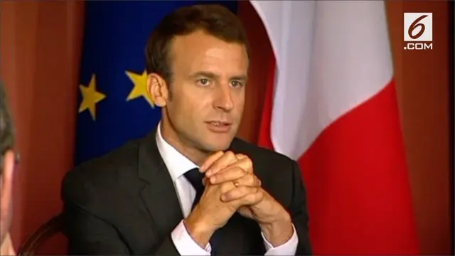 Presiden Perancis, Emmanuel Macron, sebut istri PM Australia "Delicious".