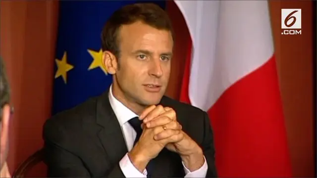VIDEO: Macron Sebut Istri PM Australia 'Delicious'