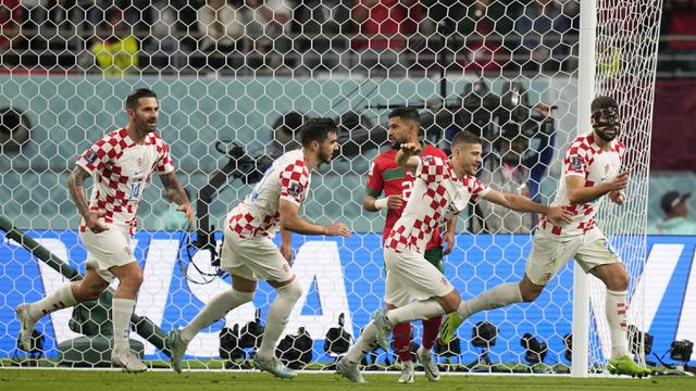 Foto: Kalahkan Maroko, Kroasia Rebut Tempat Ketiga Piala Dunia 2022